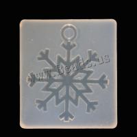 DIY Epoxy Mold Set, Silicone, Snowflake, plated, durable, Sold By PC