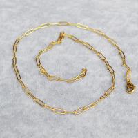 Brass Necklace, plated, for woman, more colors for choice, Sold Per Approx 14.96 Inch Strand