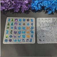 Conjunto de moldes epóxi DIY, silicone, Animal, banhado, Sustentável, vendido por PC