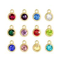 Tibetan Style Rhinestone Pendants, plated, fashion jewelry & for woman & with rhinestone, more colors for choice, nickel, lead & cadmium free, 10x7mm, Sold By PC