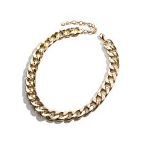 Zinklegierung Schmuck Halskette, plattiert, für Frau, keine, 380,400,430*70mm, verkauft von Strang