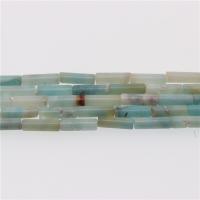 Natural Amazonite Beads, ​Amazonite​, Column, polished, DIY, 4x13mm, Approx 29PCs/Strand, Sold Per Approx 15.4 Inch Strand