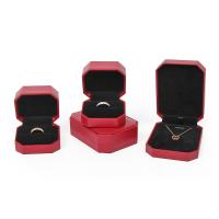 Leatherette Paper Jewelry Set Box durable Sold By PC