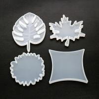 DIY Epoxy Mold Set Silicone Maple Leaf for Coaster Mold durable Sold By PC