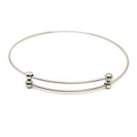 Stainless Steel Bangle, plated, control speed brightness frequency & fashion jewelry & Unisex, 12x63mm, Sold By Strand