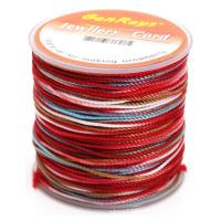 Fahion Cord Jewelry, Polyamide, fashion jewelry & DIY, more colors for choice, 1mm, 50m/Spool, Sold By Spool
