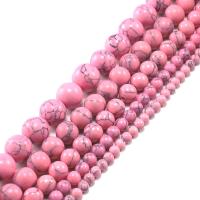 Türkis Perlen, rund, poliert, verschiedene Größen vorhanden, keine, 4-12mm, verkauft von Strang