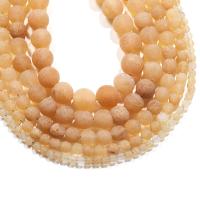 Quartz naturel bijoux perles, Pierre naturelle, avec rouge de cerise, Rond, poli, durable & Mini & DIY & normes différentes pour le choix & mat, Vendu par brin