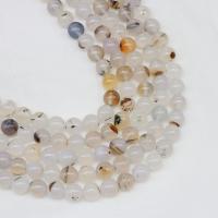Achat Perlen, Naturstein, poliert, nachhaltiges & DIY & verschiedene Größen vorhanden, verkauft von Strang