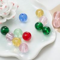 Handgewickelte Perlen, Lampwork, rund, DIY & verschiedene Größen vorhanden, keine, 10,12mm, 100PCs/Tasche, verkauft von Tasche