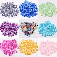 3D Nail Art Decoration, Resin, with Plastic, Dome, stoving varnish, different color and pattern for choice & DIY, more colors for choice, 2-14mm, Sold By Bag