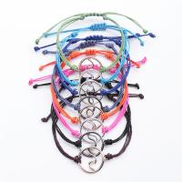 Fashion Create Wax Cord Bracelets, fashion jewelry, more colors for choice, Sold By PC
