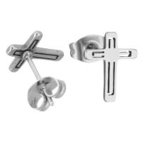 Stainless Steel Stud Earring Set Stud Earring plated fashion jewelry & for woman Sold By Set