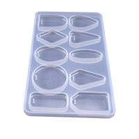 DIY Epoxy Mold Set Silicone Rectangle for DIY Jewelry Pendant Mold plated durable Sold By PC