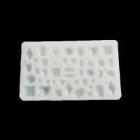 DIY Epoxy Mold Set, Silicone, Rectangle, plated, durable, 108x67x7mm, Sold By PC