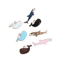 Tibetan Style Enamel Pendants, Fish, gold color plated, different styles for choice, more colors for choice, 15x25mm,10x37mm, 100PCs/Lot, Sold By Lot