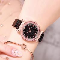 Women Wrist Watch, Alloy, with Glass, stainless steel one piece buckle, Round, plated, different styles for choice & for woman, more colors for choice, 34*8*14uff0c240mm, Sold By PC