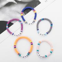 Fashion Bracelet & Bangle Jewelry Polymer Clay fashion jewelry 6mm Sold By Strand
