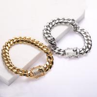 Titanium Steel Bracelet & Bangle fashion jewelry Sold By Strand