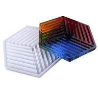 DIY Epoxy Mold Set Silicone Hexagon for DIY Coaster & Tray Casting Mold plated durable Sold By PC
