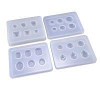DIY Epoxy Mold Set Silicone DIY Jewelry Pendants & Earring Charms Mold plated durable Sold By PC
