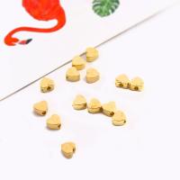 Plastic Beads, Heart, plated, durable & DIY, more colors for choice, 4.50x5mm, Hole:Approx 1.3mm, 200PCs/Bag, Sold By Bag