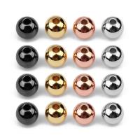 Brass Nakit perle, Mesing, pozlaćen, Održivi & možete DIY & različite veličine za izbor, više boja za izbor, nikal, olovo i kadmij besplatno, 50računala/Torba, Prodano By Torba