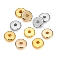 Spacer Beads Jewelry Copper Coated Plastic plated durable & DIY 8mm Sold By Bag