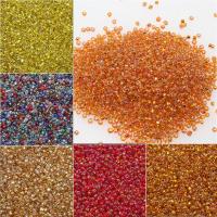 Blandet Glass Seed Beads, Glas Seed Beads, Runde, flere farver til valg, 2*2mm, 30000pc'er/Bag, Solgt af Bag