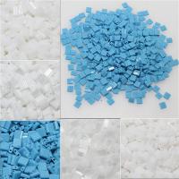 Glass Seed Beads Tila Beads Square 5*5*1.9mm Sold By Bag