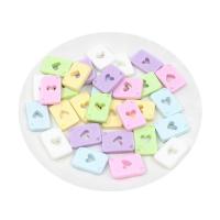 Mobile Phone DIY Decoration, Resin, epoxy gel, durable & cute, more colors for choice, 19x13x4mm, 100PCs/Bag, Sold By Bag