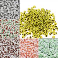 Blandet Glass Seed Beads, Glas Seed Beads, Runde, flere farver til valg, 2*3mm, 15000pc'er/Bag, Solgt af Bag