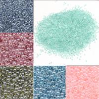 Blandet Glass Seed Beads, Glas Seed Beads, Runde, flere farver til valg, 2*2mm, 30000pc'er/Bag, Solgt af Bag