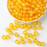 Transparent Acrylic Beads Plastic plated durable & fashion jewelry 10mm Sold By KG