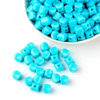 Opaque Acrylic Beads, plated, durable & fashion jewelry, more colors for choice, 10mm, Sold By KG