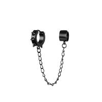 Edelstahl Ohrring Clip, plattiert, Modeschmuck & unisex, keine, 4x9mm, verkauft von PC