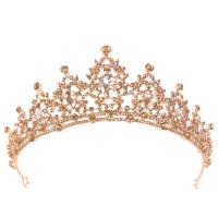 Bridal Tiaras, Tibetan Style, for woman & with rhinestone, more colors for choice, nickel, lead & cadmium free, 280x60mm, Sold By PC