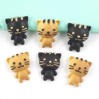Mobile Phone DIY Decoration, Resin, Bear, two different colored, 23*18mm, 2Bags/Bag, 20PCs/Bag, Sold By Bag