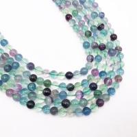 Natural Fluorite Beads Colorful Fluorite Round polished DIY multi-colored 6mm/8mm/10mm/12mm Sold Per 39 cm Strand