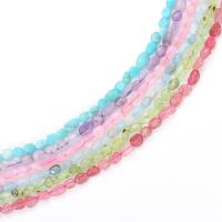 Mixed Gemstone Beads, Aquamarine, irregular, polished, DIY, more colors for choice, 6*8mm, Sold By Strand