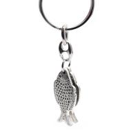 Zinc Alloy Key Clasp Fish plated fashion jewelry & Unisex nickel lead & cadmium free Sold By PC
