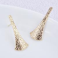 Brass Earring Drop Component, gold color plated, DIY & for woman, nickel, lead & cadmium free, 27x11mm, 20PCs/Bag, Sold By Bag