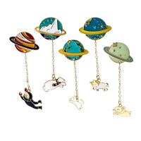 Tibetan Style Brooches, portable & durable, more colors for choice, Sold By PC