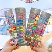 Acryl Haarclip, handgemacht, 10 Stück & Niedlich & Mädchen & verschiedene Stile für Wahl, keine, 50mm, verkauft von setzen