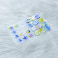 DIY Epoxy Mold Set Silicone Square Handmade Jewelry Pendants Mold plated durable Sold By PC