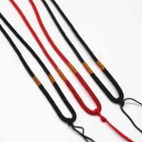 Cuerdas para Collares, cordón poliéster, Bricolaje & unisexo, más colores para la opción, Vendido para 13 Inch Sarta