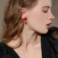 Tibetan Style Drop Earrings, portable & different styles for choice, more colors for choice, 1.5-5cm x 1.5-4cm, Sold By Pair
