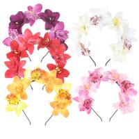 Hair Bands, Cloth, Flower, different styles for choice & for woman, more colors for choice, 70mm, Sold By PC