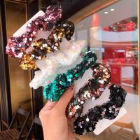 Hair Scrunchies, Cloth, Donut, different styles for choice, more colors for choice, 120mm, Sold By PC