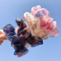 Hair Scrunchies Cloth Donut hand polished single-sided 80mm Sold By PC
